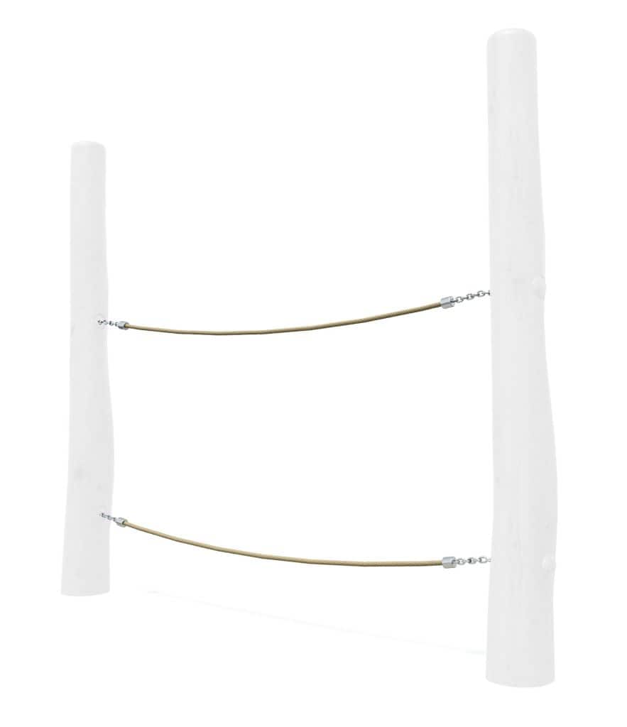 Heavy-duty playground safety barrier ropes for outdoor kids' play areas, ensuring secure and safe play environments at DG Play playground equipment suppliers.