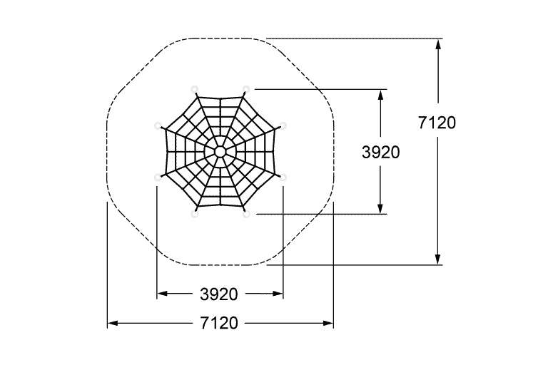 Climbing dome playground equipment for kids, featuring a durable steel frame and safety barriers, ideal for school and park outdoor play areas.