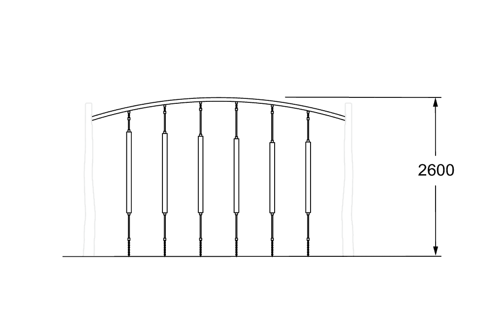 Executive outdoor playground swing set with multiple seats and sturdy support structure for children’s play and recreation.