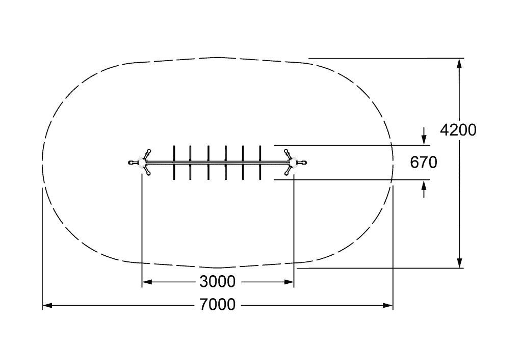 Advanced tennis court layout with detailed measurements and court dimensions for optimal gameplay. Perfect for sports facility planning and design.