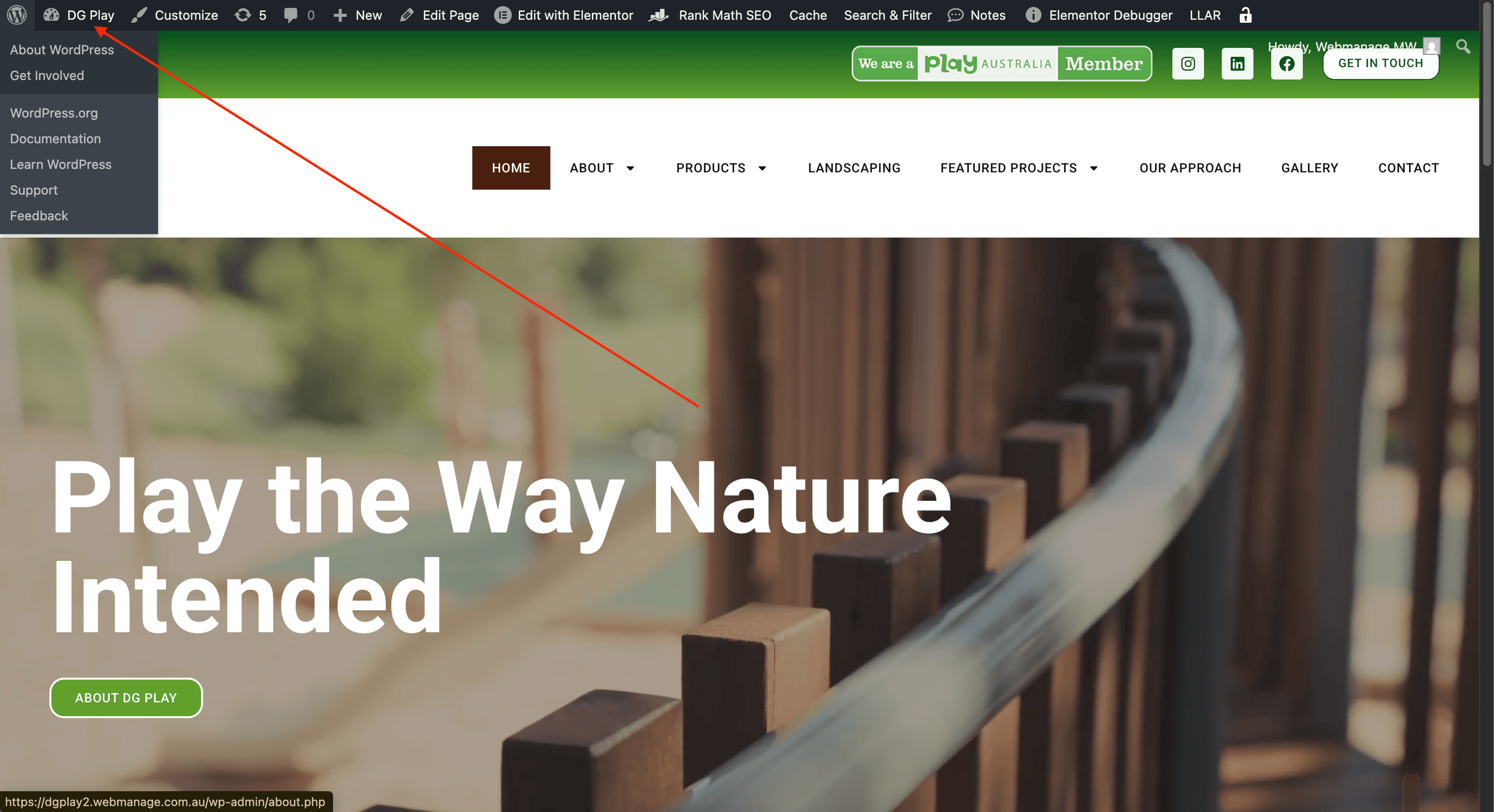 Play the way nature intended - outdoor playground equipment, kids play area, eco-friendly play structures, natural landscape design, sustainable playground solutions.