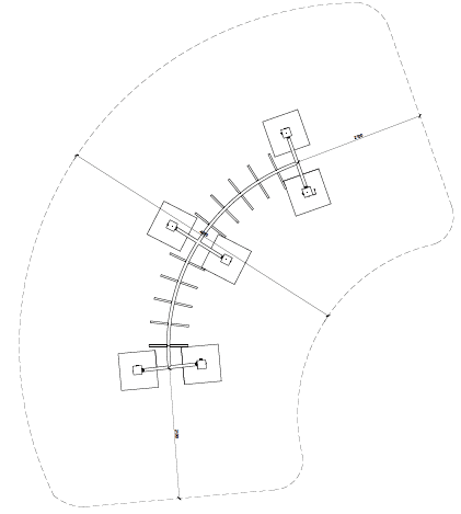 Outdoor playground blueprint with climbing structures and slides at DG Play, ideal for children's recreational areas. Perfect for creating engaging and safe play spaces for kids.