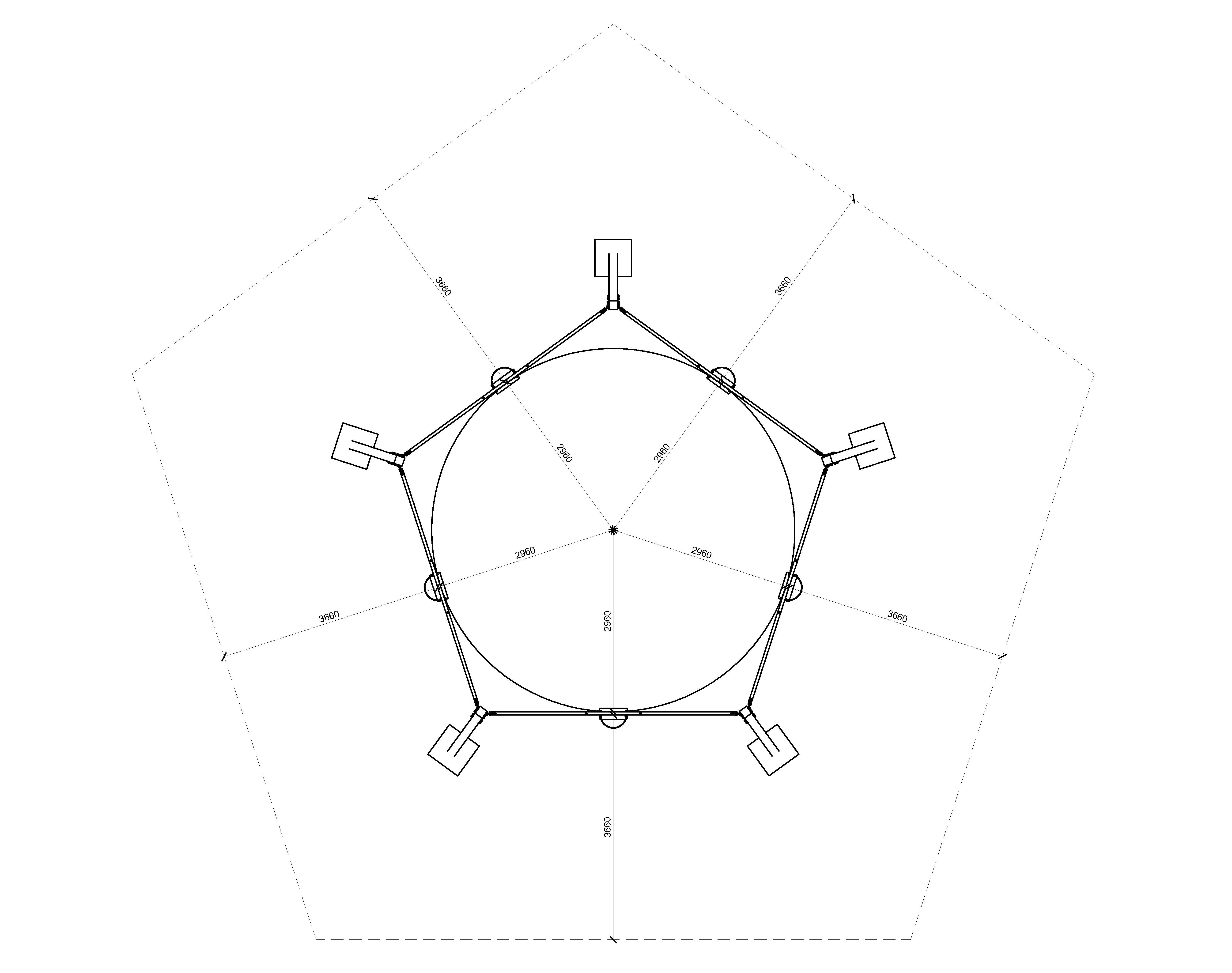 Durable outdoor playground equipment layout, including safety zones, tire swings, and climbing frames for kids' recreational facilities.