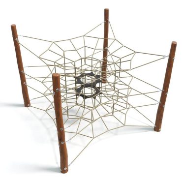 Viking Rope Web Climbing Structure for Kids Outdoor Playground Equipment.